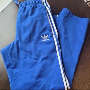 Blue Adidas Track Pants